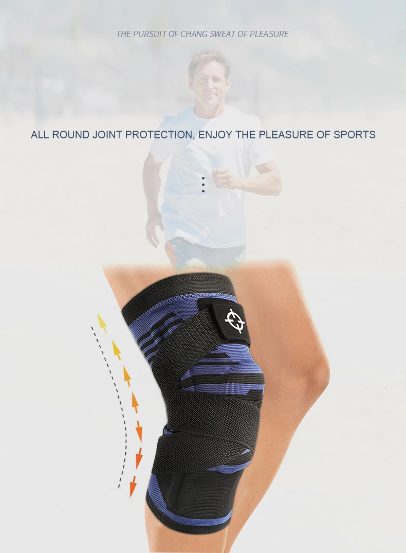 Men&prime;s Professional Basketball Protective Gear Knee Supports Protector