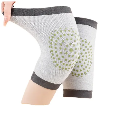 Basketball Knee Protector Polyester Fabric Football Protective Sports Pad Breathable Bandage Knee Protector Safety